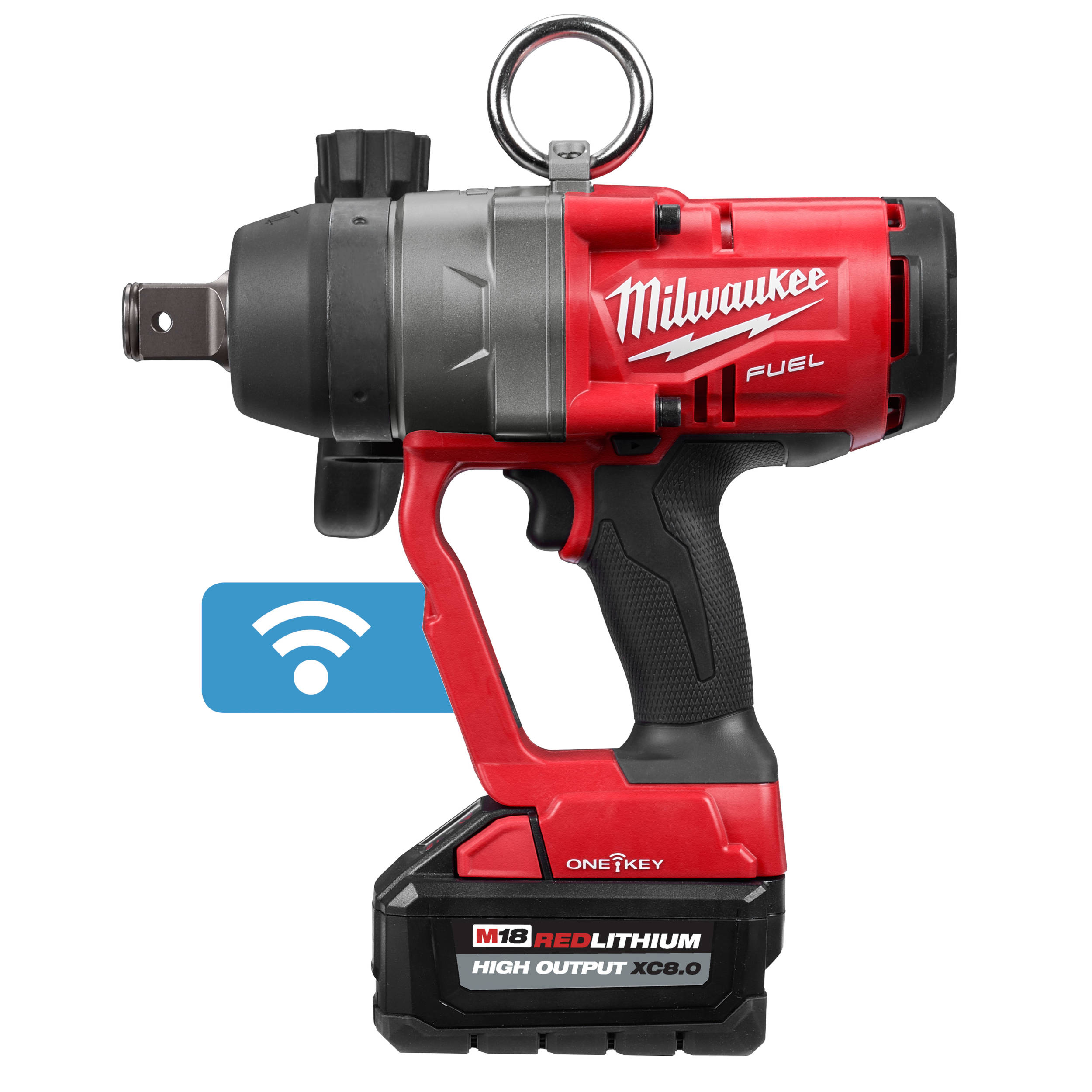 286722 Milwaukee M18 FUEL™ 1” High Torque Impact Wrench w/ ONEKEY™ 8