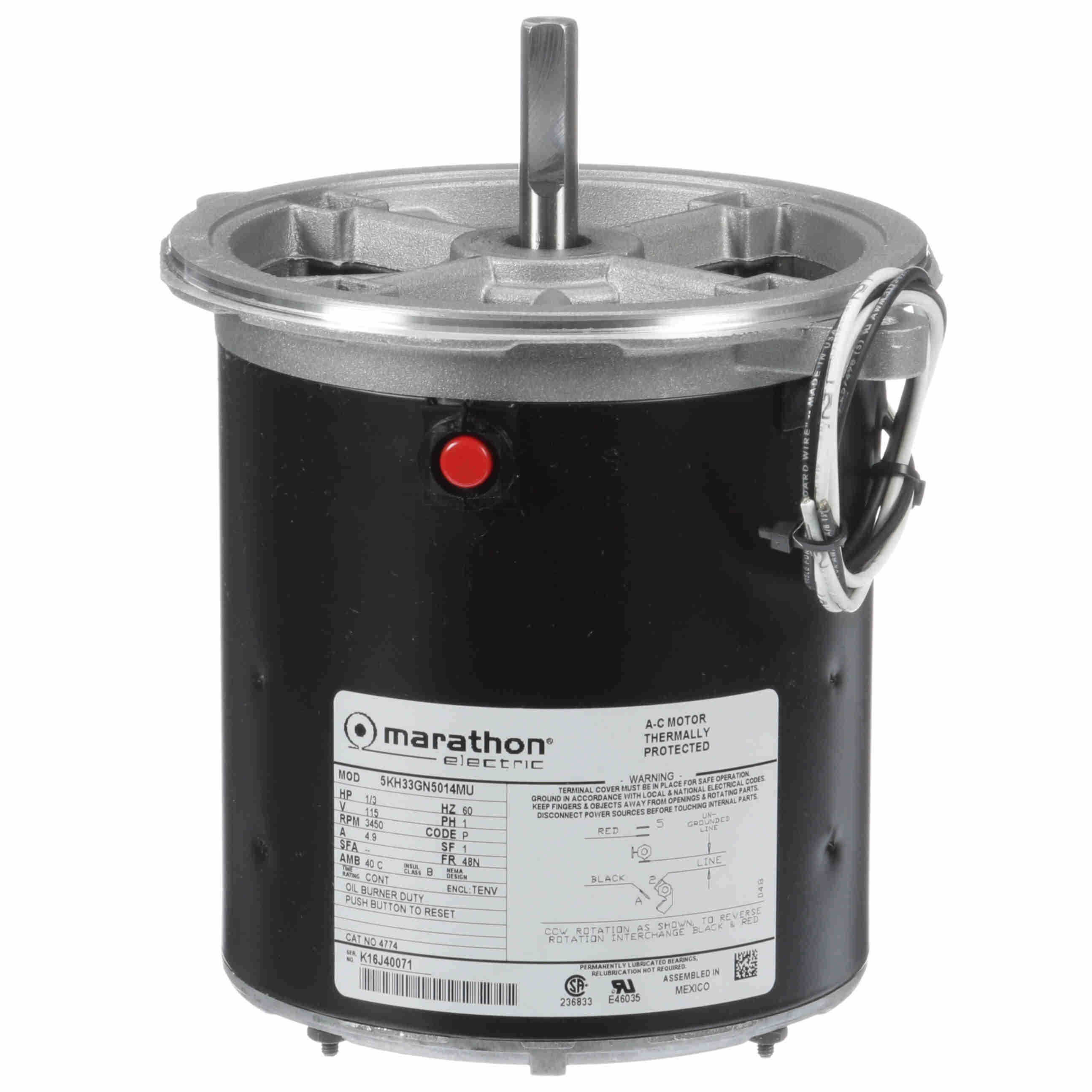 Marshalltown Replacement Motor for MIX3 (115v/60Hz) MIX3MOTOR from  Marshalltown - Acme Tools