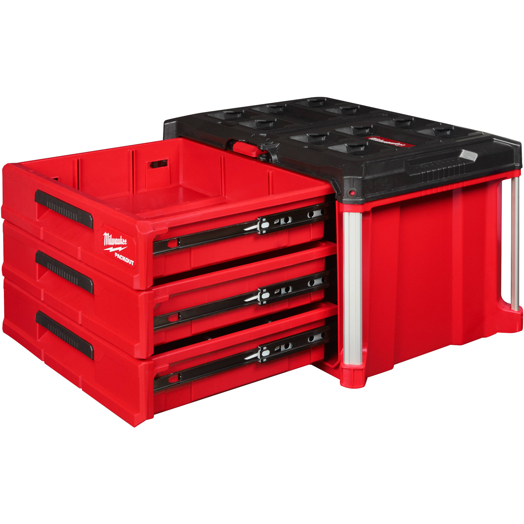 48228443 Milwaukee PACKOUT™ 3Drawer Tool Box