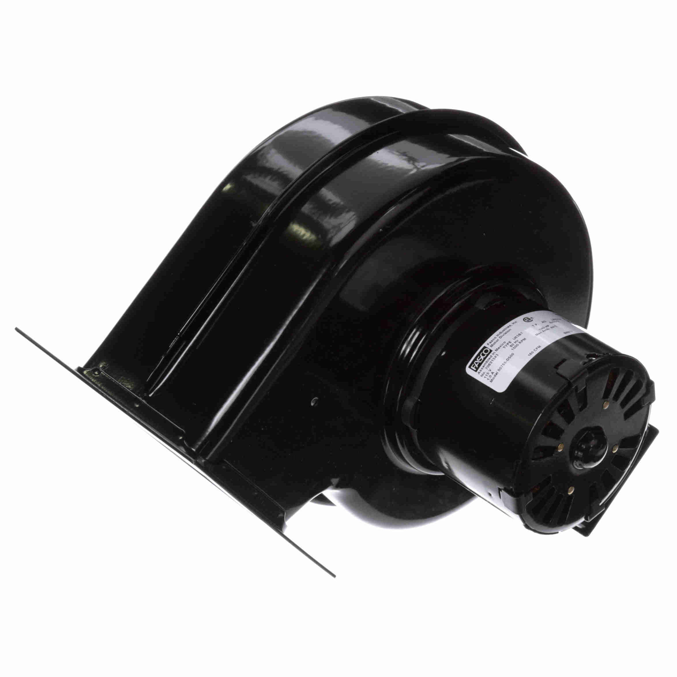 50755-D500 Fasco Centrifugal Blower Electric Motor, 3100RPM