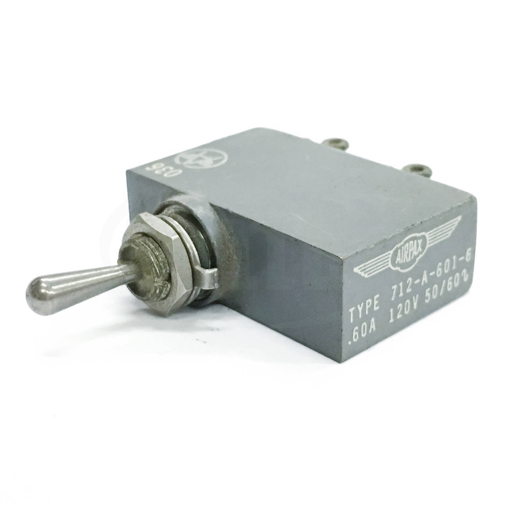 712-A-601-6 Airpax Circuit Breaker  Toggle Switch