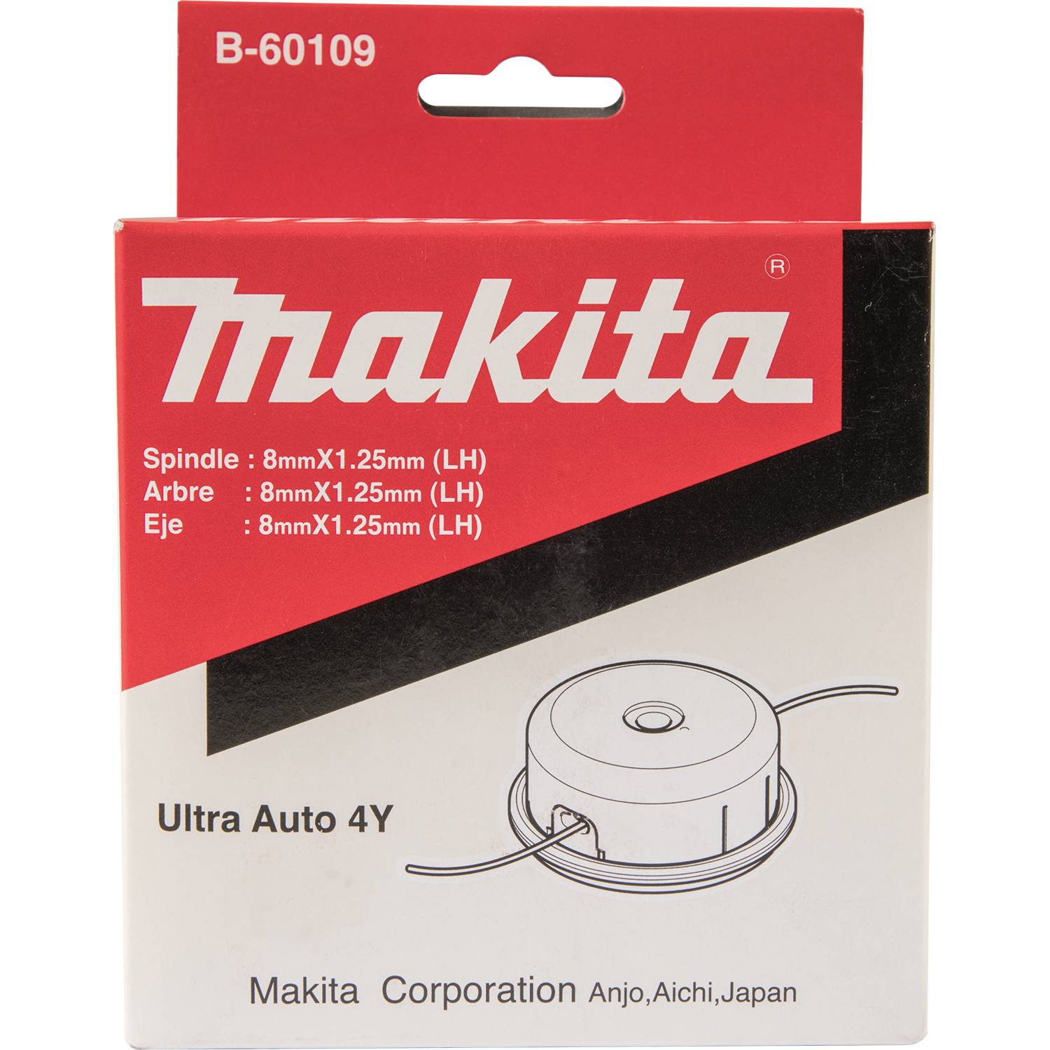 Makita M10 x 1.25 LH Bump and Feed Trimmer Head T-01753A - The Home Depot