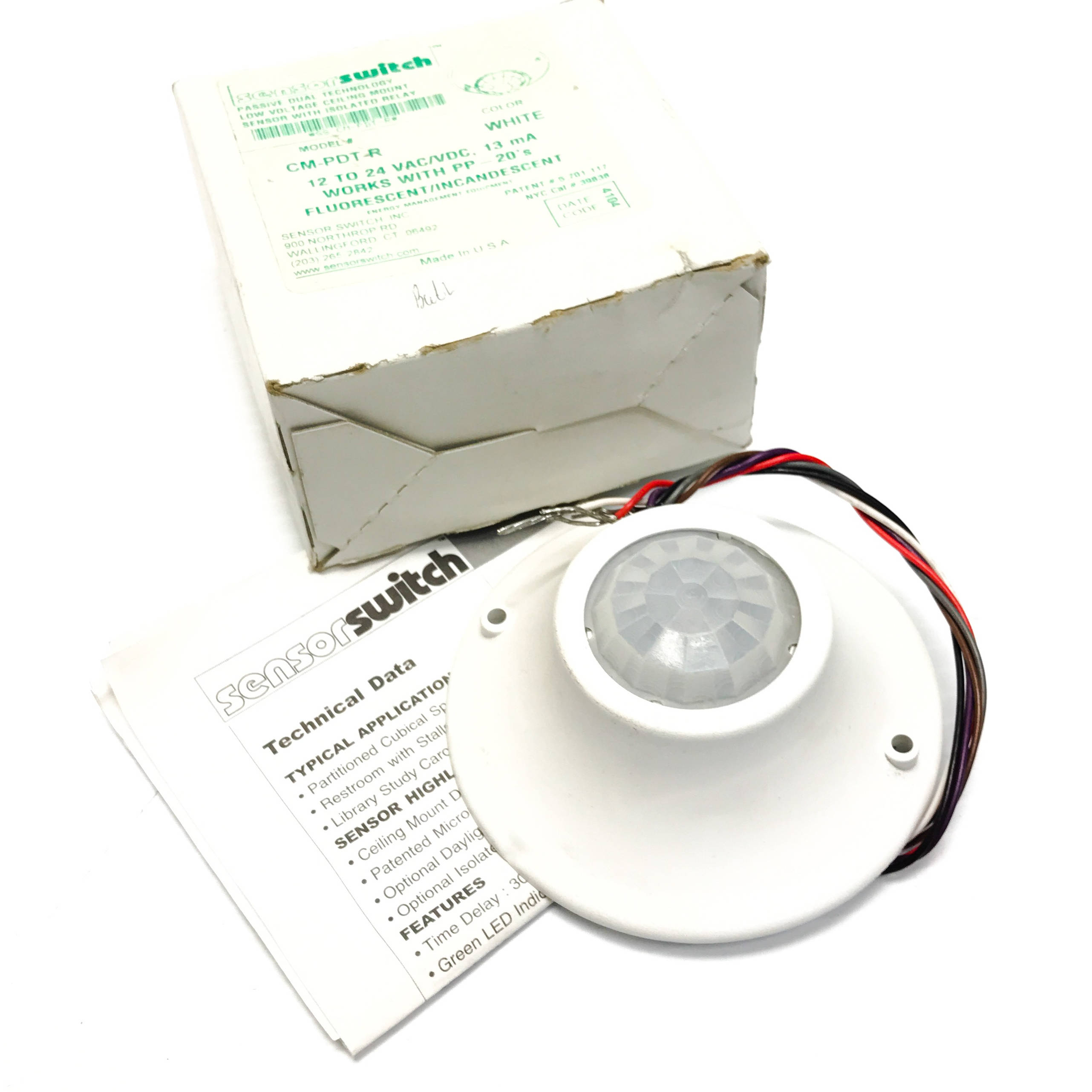 CM-PDT-R Sensorswitch Ceiling Occupancy Sensor