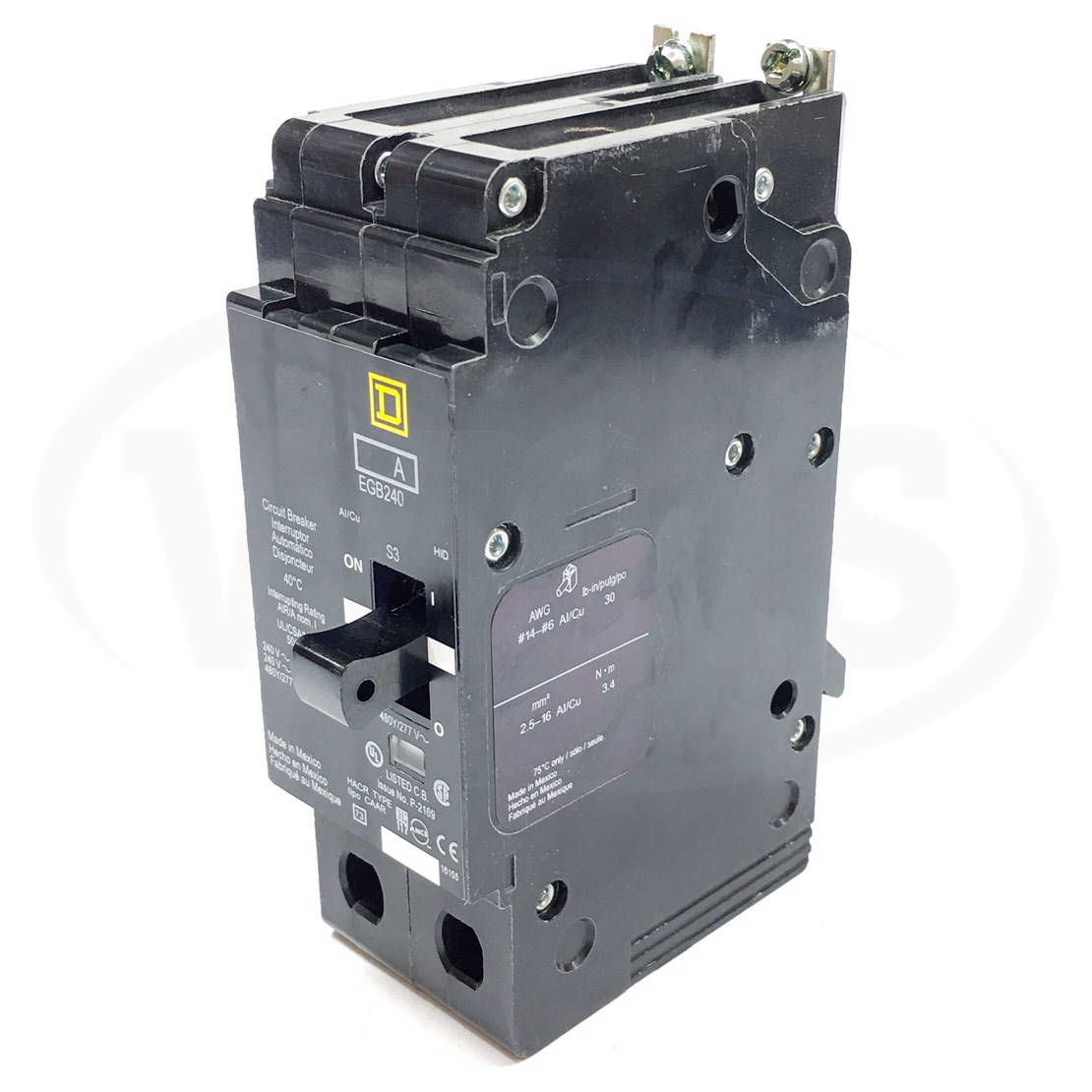 EGB24020 Square D EFrame Circuit Breaker, 20 Amp