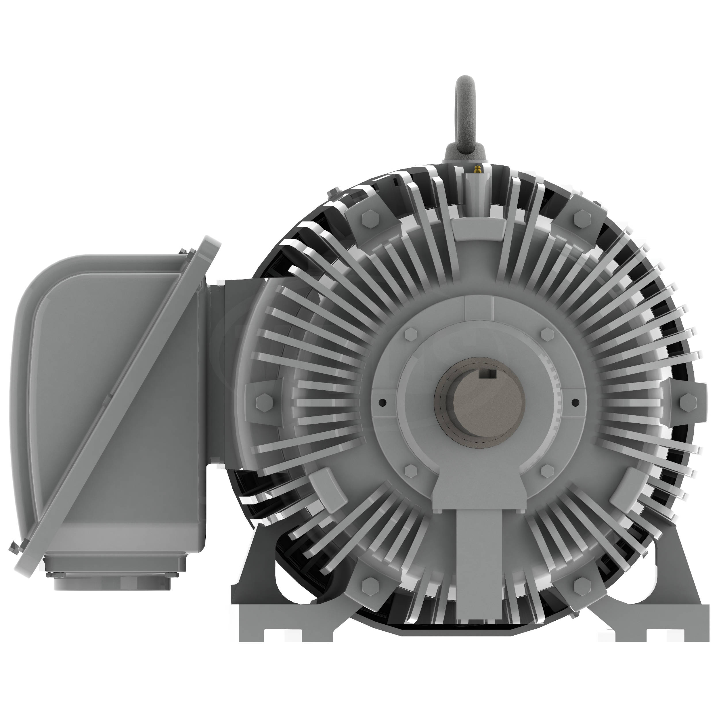 EP1004 Teco-Westinghouse 100HP Cast Iron Electric Motor, 1800 RPM