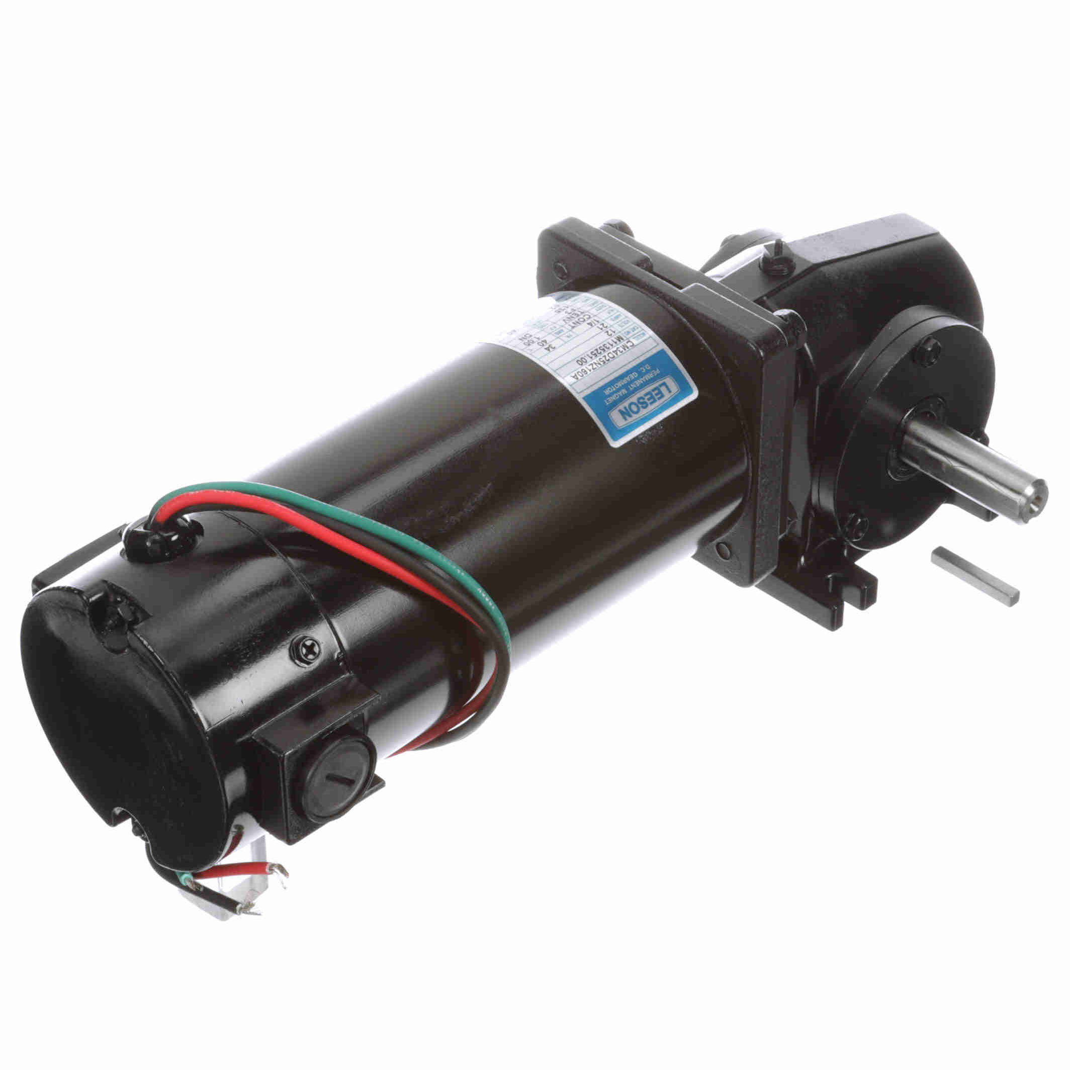 M1135251.00 Leeson 0.25HP Right Angle DC Gearmotor, 62RPM