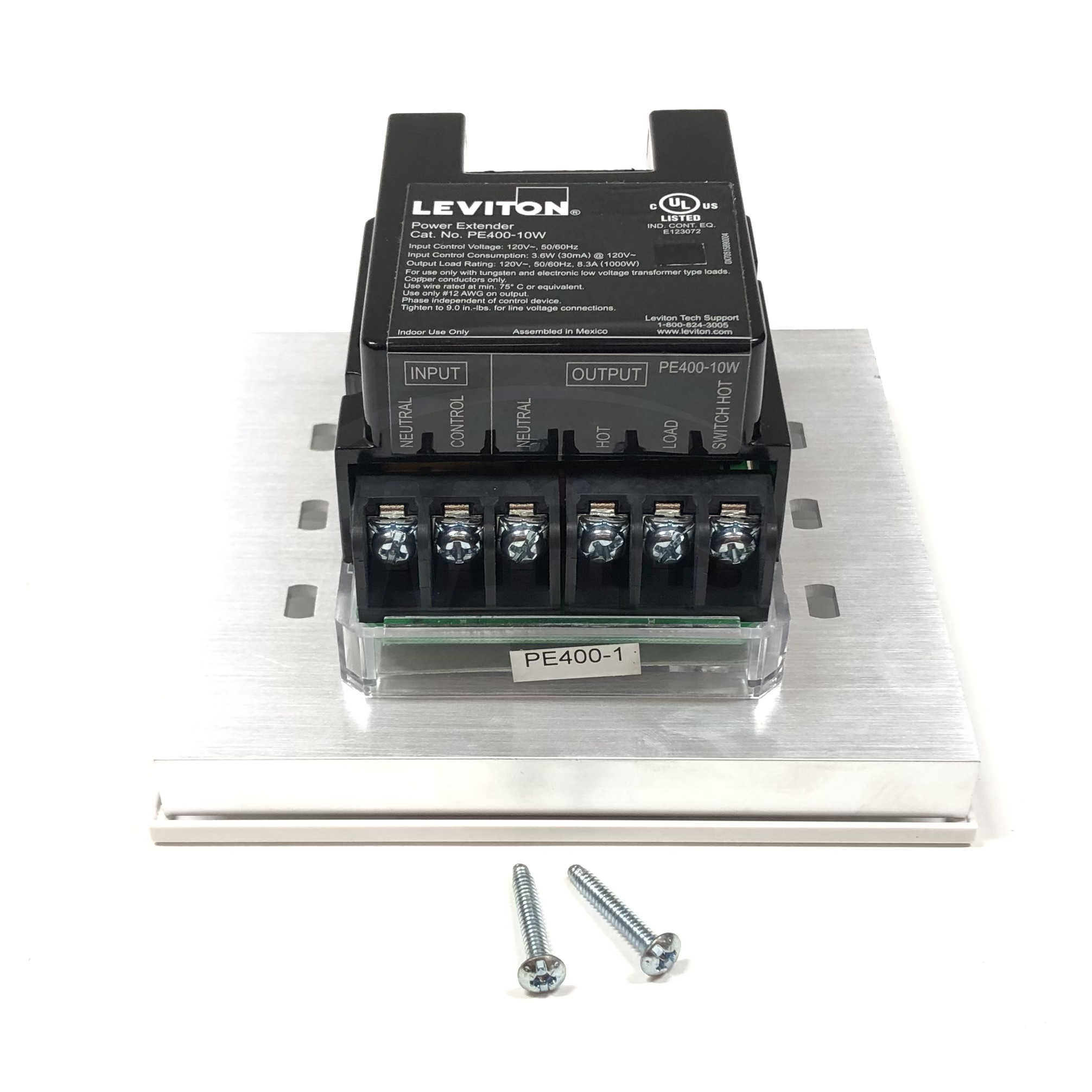 PE400-10W Leviton Power Extender Dimming Control V1.0 1000W/VA, 120V, 60Hz