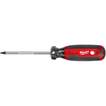 MT218 Milwaukee Cushion Grip Screwdriver, Square #2 x 4^