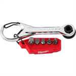 48-22-2950 Milwaukee 7-in-1 Multi-Bit Mini Ratchet