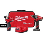 2582-22 Milwaukee M12 FUEL SURGE HDD 2-Piece Combo Kit