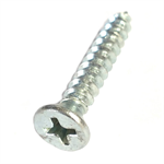 63656 Midwest #8 x 1^ Flat Head Sheet Metal Screw