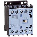 CWC016-00-40L02 WEG Miniature Contactor, 4 NO Power Poles, 16 Amp