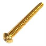 61207 Midwest #12-24 x 2^ Slotted Head Machine Screw