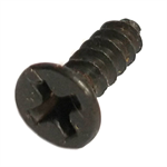 63285 Midwest #6 x 1/2^ Black Plated Flat Head Sheet Metal Screw