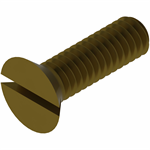 61215 Midwest #12-24 x 3/4^ Slotted Head Machine Screw