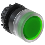 CSW-BFI2 WH WEG 22mm Illuminated Push Button, Green, Flush