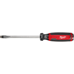 MT208 Milwaukee Cushion Grip Demo Screwdriver, Slotted 5/16^ x 6^