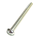 61447 Midwest #10-32 x 2^ Slotted Head Machine Screw