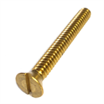 61476 Midwest #10-24 x 1-1/2^ Slotted Head Machine Screw