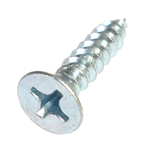 63671 Midwest #12 x 1^ Flat Head Sheet Metal Screw