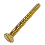 61477 Midwest #10-24 x 2^ Slotted Head Machine Screw