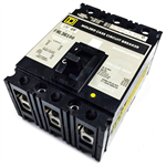 Square D Circuit Breaker, 100 Amp 3 Pole 600VAC