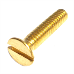 61216 Midwest #12-24 x 1^ Slotted Head Machine Screw