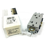 16342-GY Leviton Decora Plus Duplex Receptacle