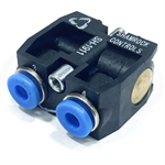 SH-1911 Shamrock Solenoid Valve 3 Way Non-Passing, 5/32^ Push-in Fittings