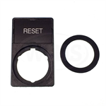 APP30-14 WEG ^RESET^ Legend Plate & Holder