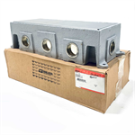 880CS3-1 Walker Wiremold Omnibox 3-Gang Cast-Iron Deep Outlet Box