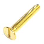 61475 Midwest #10-24 x 1-1/4^ Slotted Head Machine Screw