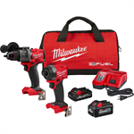 3698-22CX Milwaukee M18 FUEL Compact Brushless 2-Piece Combo Kit