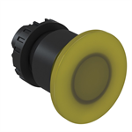 CSW-BCI3 WH WEG 22mm Illuminated Pushbutton, Yellow, 40mm Mushroom