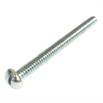 61487 Midwest #10-24 x 2^ Slotted Head Machine Screw