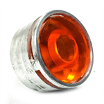 Westinghouse Amber Slotted Shroud Push Lite Lens