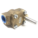 3A437 Dayton 2-Way Brass Solenoid Valve, NPTF 3/4^, Port 3/4^