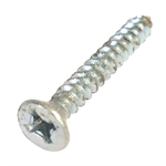 63651 Midwest #6 x 1^ Flat Head Sheet Metal Screw