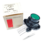 E34PB3 Cutler-Hammer Standard Button, Green